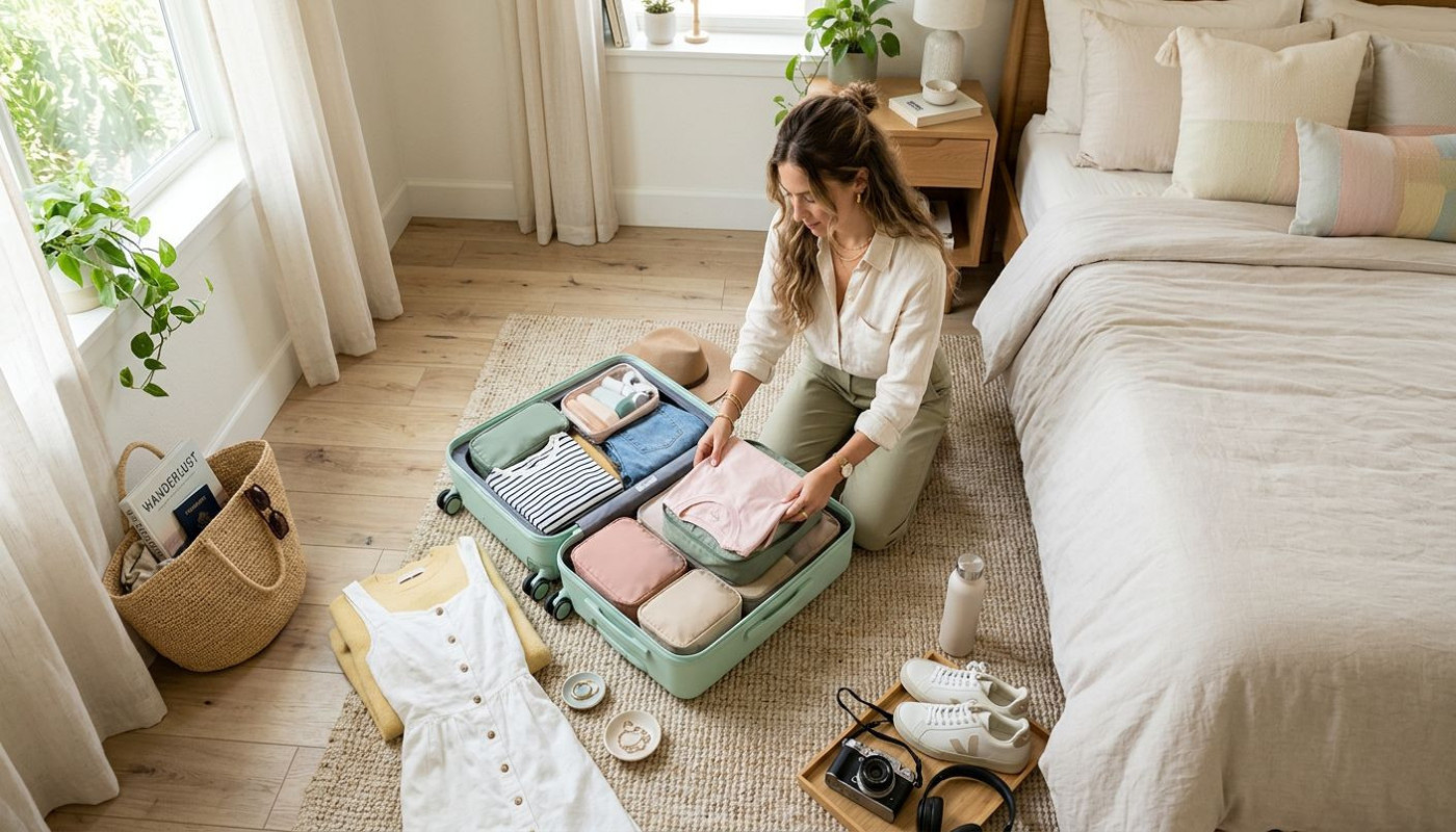 Consigli di viaggio chic: come fare la valigia in modo efficiente e con stile