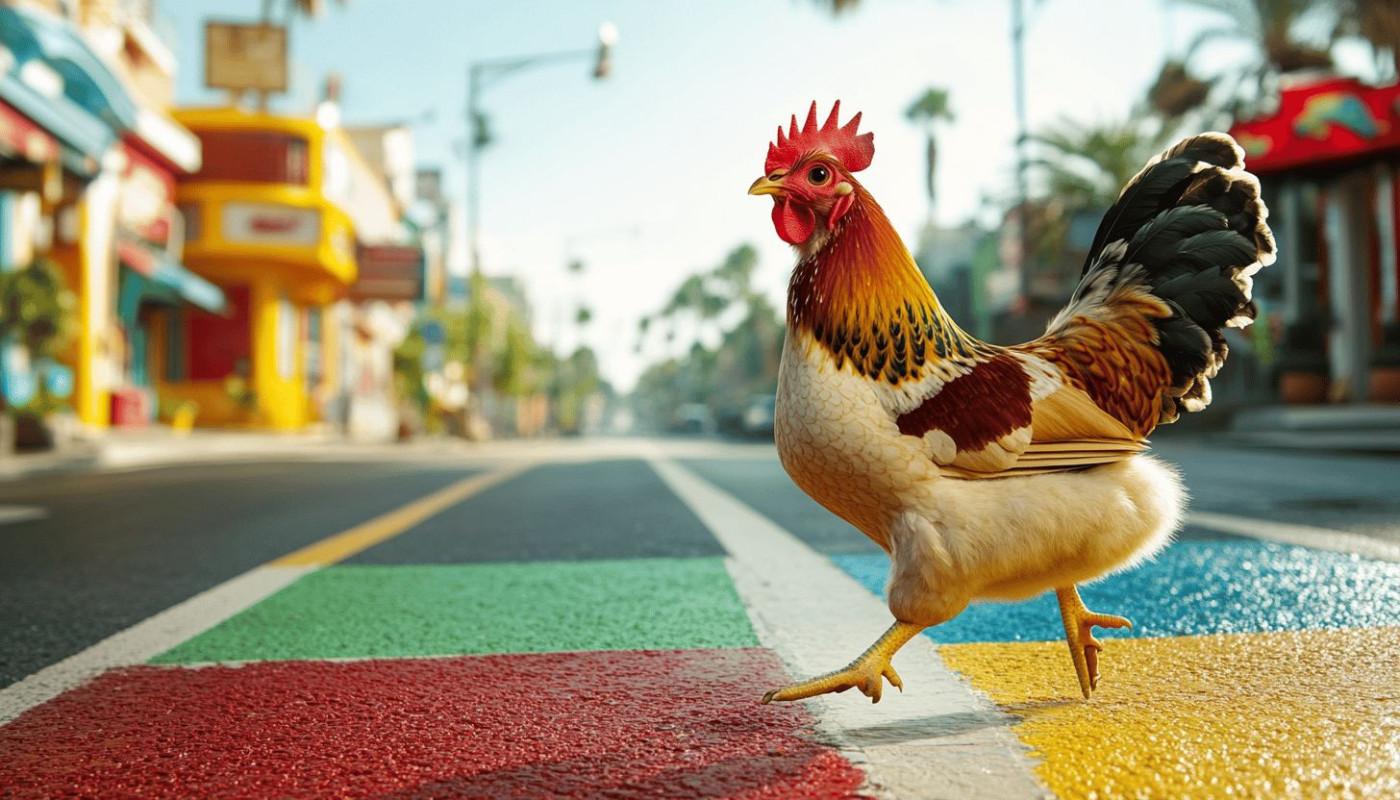 Strategie vincenti per i giochi di pollo che attraversano la strada